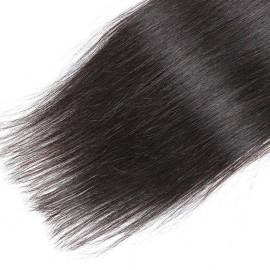 GrandeBeaute Beautiful Peruvian Straight Hair Lace Closure 4*4 Free Part Closure Non-remy Hair 100% Human Hair Shipping Free