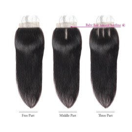 GrandeBeaute Peruvian Straight Hair 3 Bundles With Lace Closure Double Weft Remy Human Hair Bundles With Lace Closure GrandeBeaute Peruvian Straight Hair 3 Bundles With Lace Closure Double Weft Remy Human Hair Bundles With Lace Closure