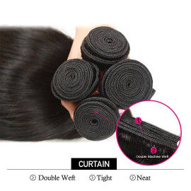 GrandeBeaute Beautiful Peruvian Straight Hair 8-28 inch Human Hair 3 Bundles Natural Black Non-remy Hair Weave Bundles GrandeBeaute Beautiful Peruvian Straight Hair 8-28 inch Human Hair 3 Bundles Natural Black Non-remy Hair Weave Bundles