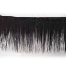 GrandeBeaute BeautifulHair Straight Human Hair 3 Bundles With 5x5 Closure Brazilian Hair Weave Bundles Natural Color Remy Hair