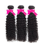 GrandeBeaute Beautiful Brazilian Curly Hair Bundles 100% Human Hair Weave Bundles Natural Color Remy Hair Extensions